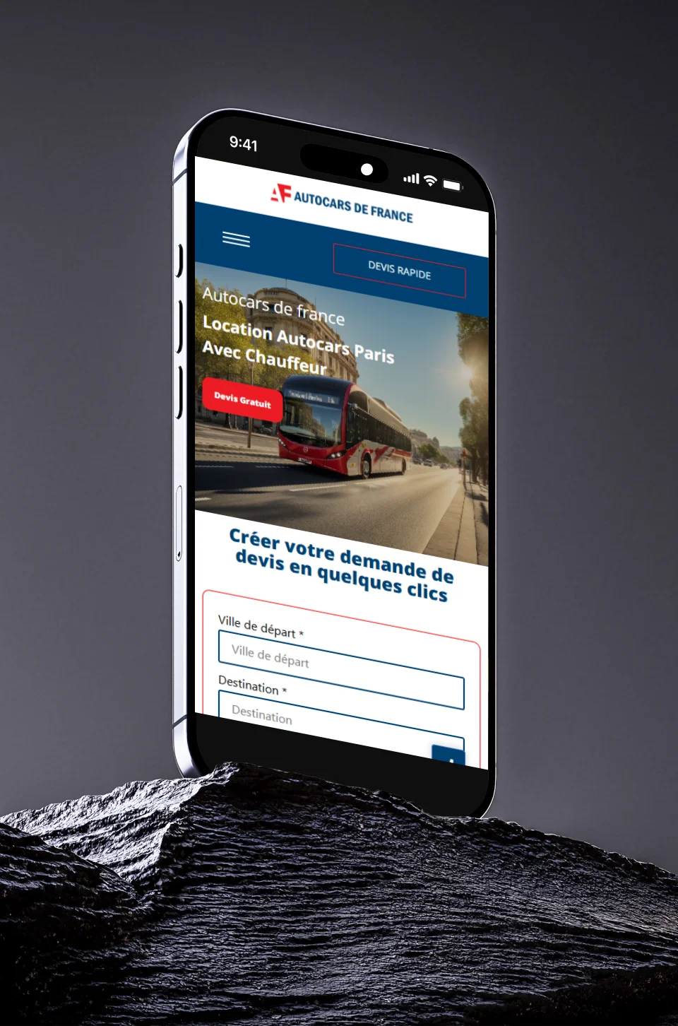 France website and seo optimization