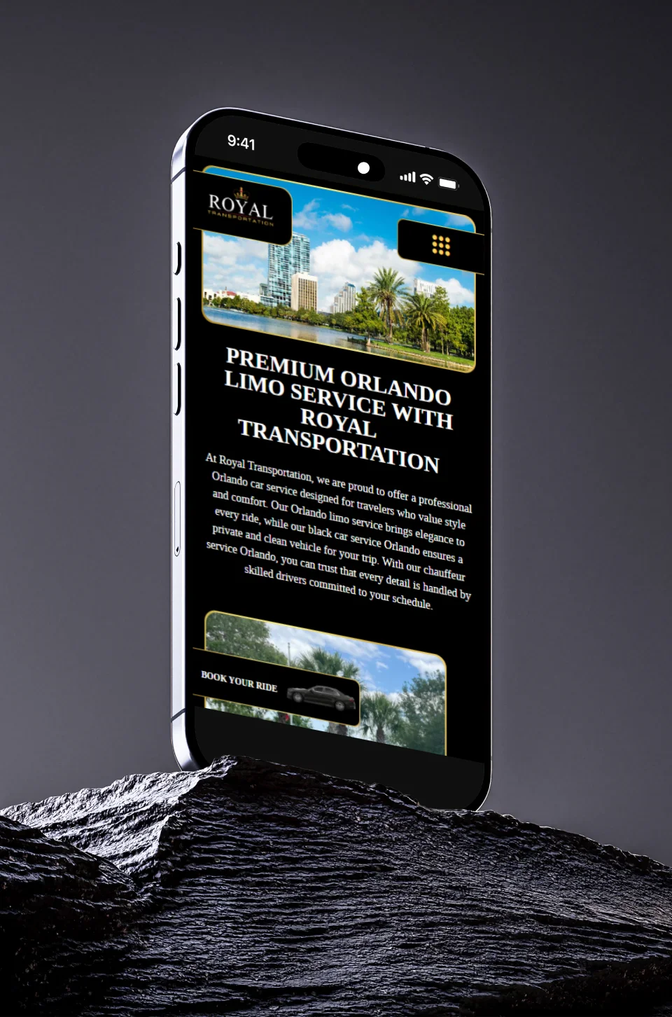 Structured seo limousine company plan targeting Orlando clients
